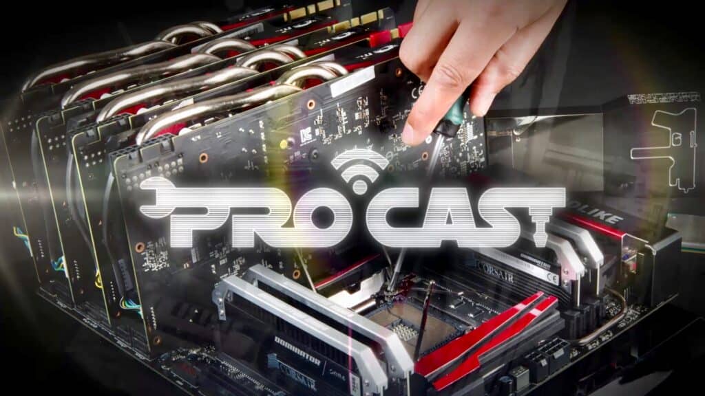 MSI Pro Cast opening sequence