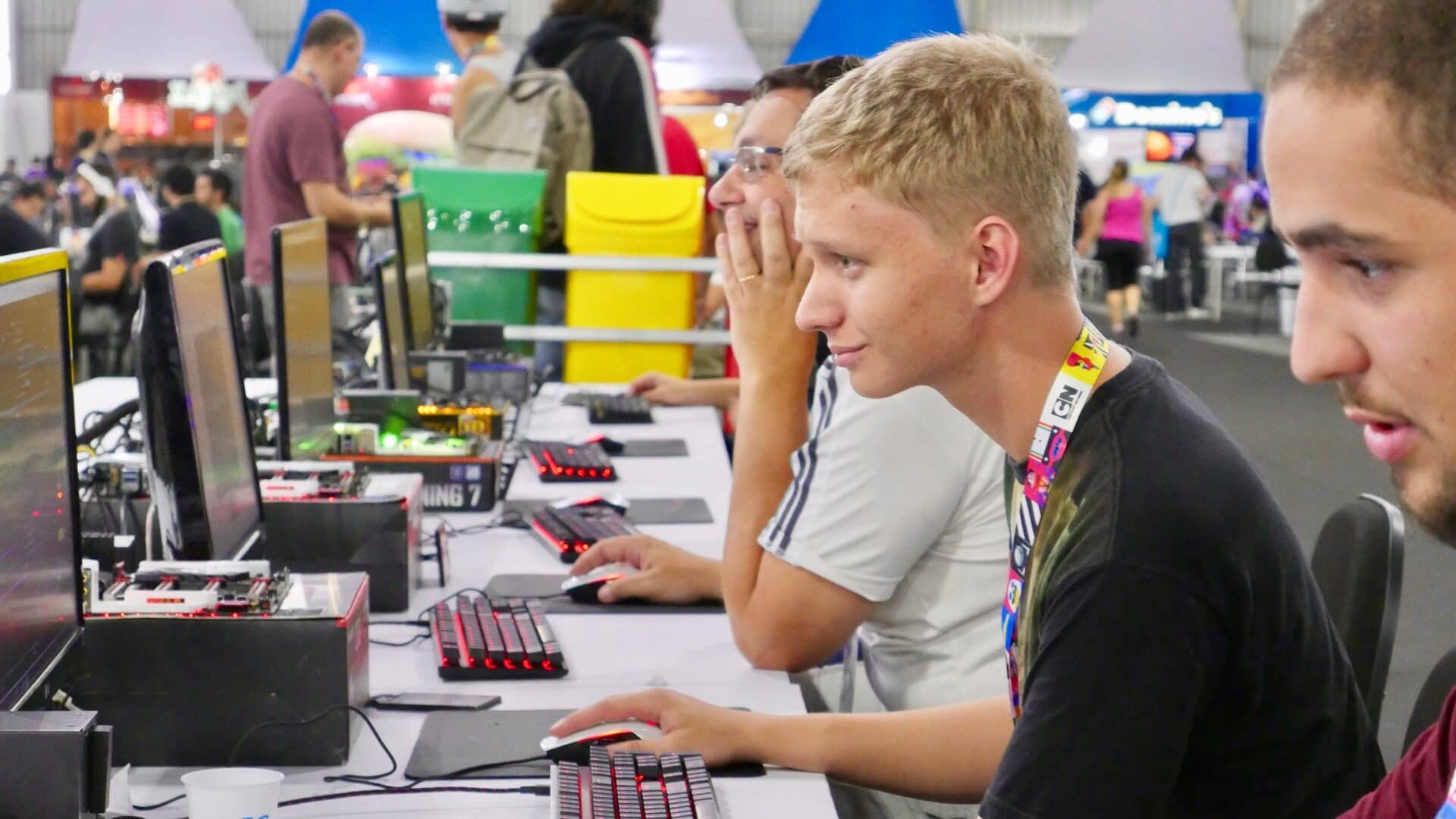 Gamer on the HWBOT World Tour activation