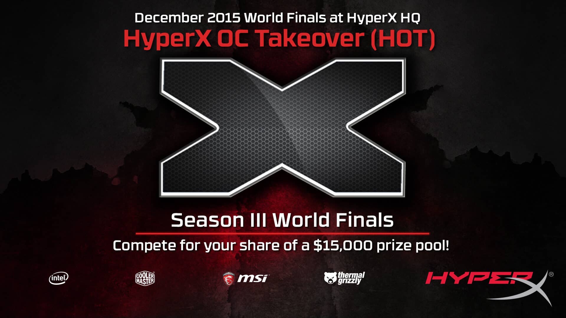 HyperX OC Takeover Banner