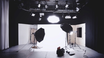 Video and photography studio set