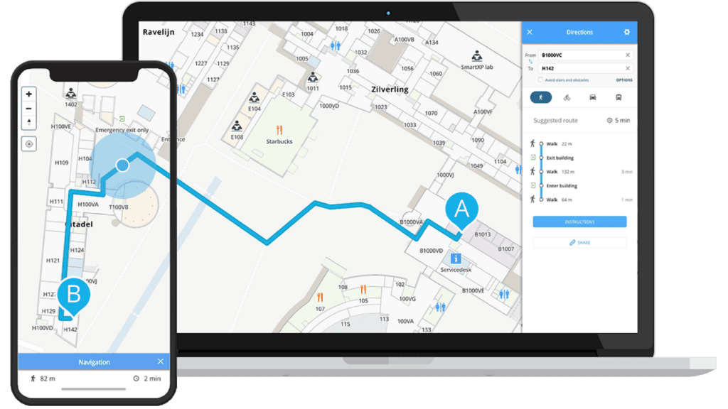 indoor mapping helps attendees find their way