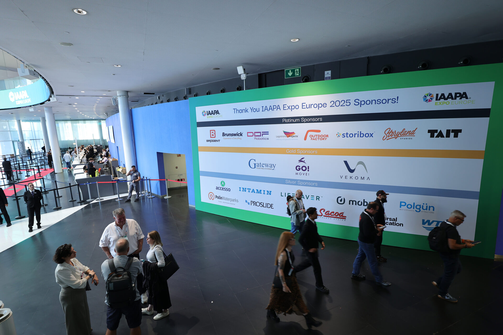 IAAPA Expo Europe 2025 Exhibitor Sponsors Gallery 8