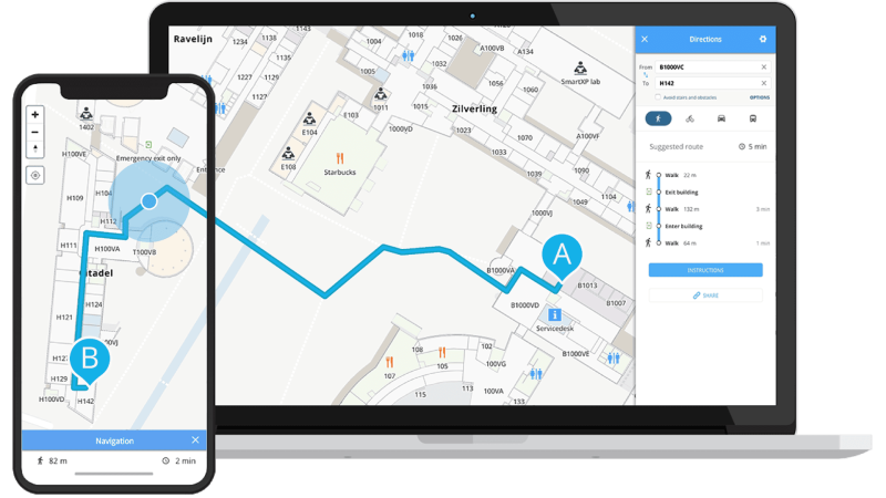 indoor mapping helps attendees find their way
